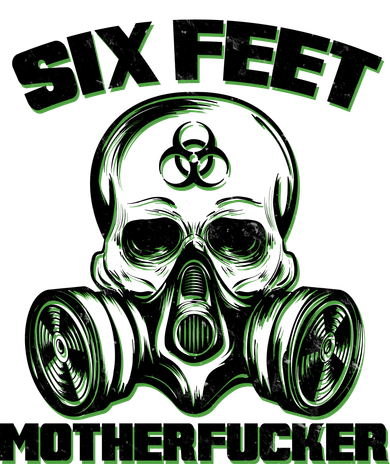6 Feet MotherF-ucker Kids Sweatshirt